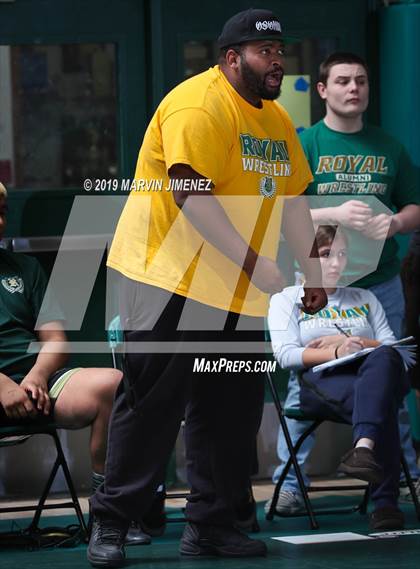 Thumbnail 3 in CIF Tournament Division 4 Duals Team photogallery.