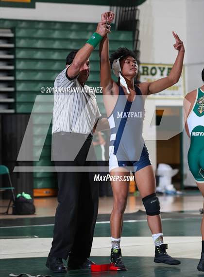 Thumbnail 3 in CIF Tournament Division 4 Duals Team photogallery.