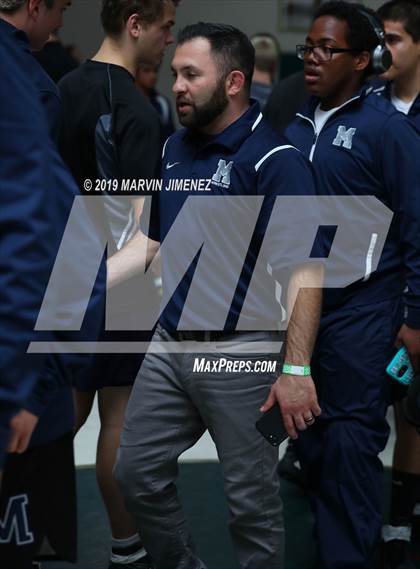 Thumbnail 2 in CIF Tournament Division 4 Duals Team photogallery.