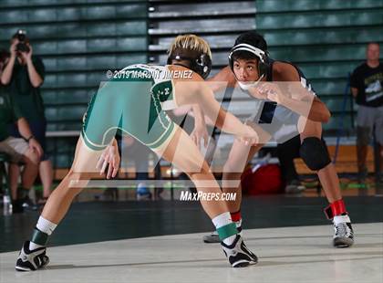 Thumbnail 2 in CIF Tournament Division 4 Duals Team photogallery.