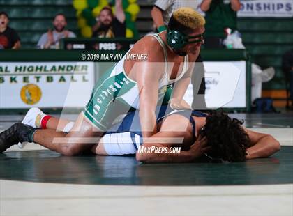 Thumbnail 2 in CIF Tournament Division 4 Duals Team photogallery.