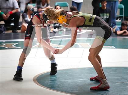 Thumbnail 2 in CIF Tournament Division 4 Duals Team photogallery.