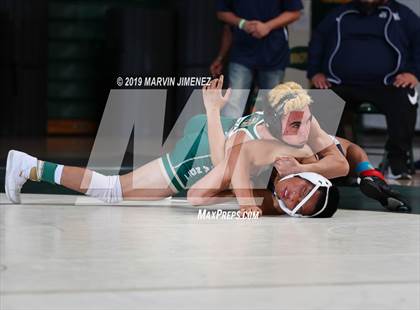 Thumbnail 2 in CIF Tournament Division 4 Duals Team photogallery.