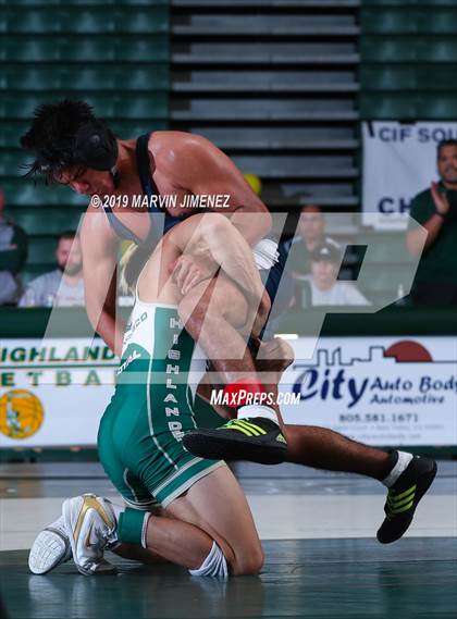 Thumbnail 2 in CIF Tournament Division 4 Duals Team photogallery.
