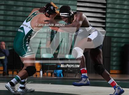 Thumbnail 2 in CIF Tournament Division 4 Duals Team photogallery.