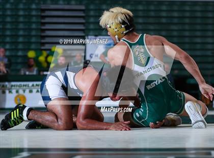 Thumbnail 3 in CIF Tournament Division 4 Duals Team photogallery.