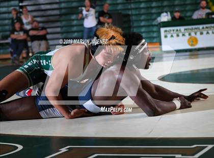 Thumbnail 3 in CIF Tournament Division 4 Duals Team photogallery.