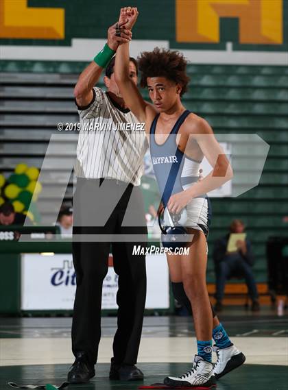 Thumbnail 3 in CIF Tournament Division 4 Duals Team photogallery.