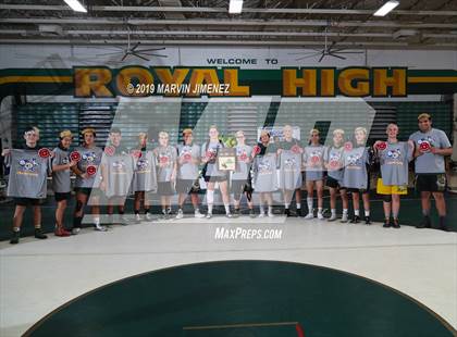 Thumbnail 1 in CIF Tournament Division 4 Duals Team photogallery.