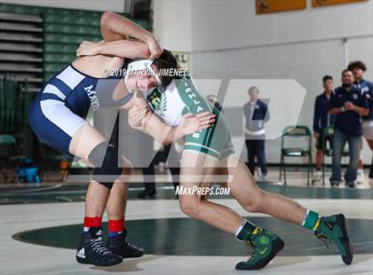 Thumbnail 3 in CIF Tournament Division 4 Duals Team photogallery.