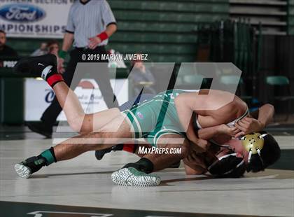 Thumbnail 2 in CIF Tournament Division 4 Duals Team photogallery.