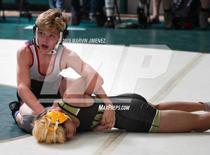 Thumbnail 2 in CIF Tournament Division 4 Duals Team photogallery.