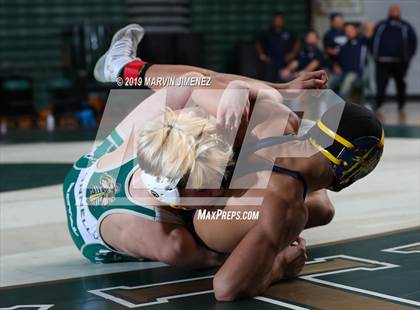 Thumbnail 3 in CIF Tournament Division 4 Duals Team photogallery.