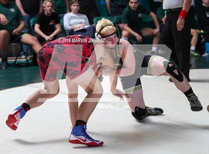Thumbnail 2 in CIF Tournament Division 4 Duals Team photogallery.