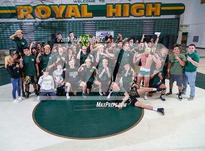 Thumbnail 1 in CIF Tournament Division 4 Duals Team photogallery.