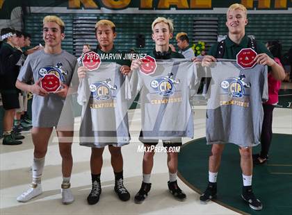 Thumbnail 1 in CIF Tournament Division 4 Duals Team photogallery.