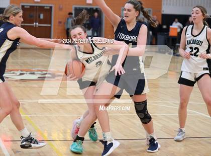 Thumbnail 1 in Wachusett Regional vs Foxborough (IAABO Board 27 Invitational Tournament) photogallery.