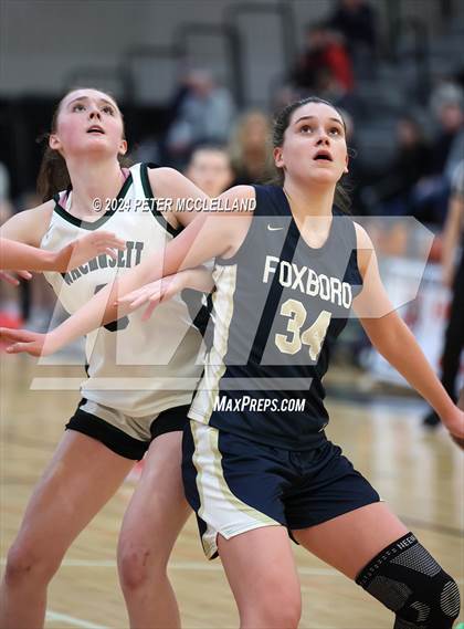 Thumbnail 3 in Wachusett Regional vs Foxborough (IAABO Board 27 Invitational Tournament) photogallery.