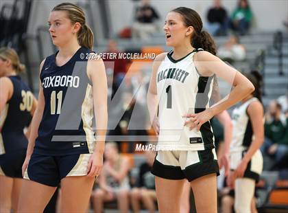 Thumbnail 3 in Wachusett Regional vs Foxborough (IAABO Board 27 Invitational Tournament) photogallery.