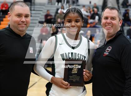 Thumbnail 3 in Wachusett Regional vs Foxborough (IAABO Board 27 Invitational Tournament) photogallery.