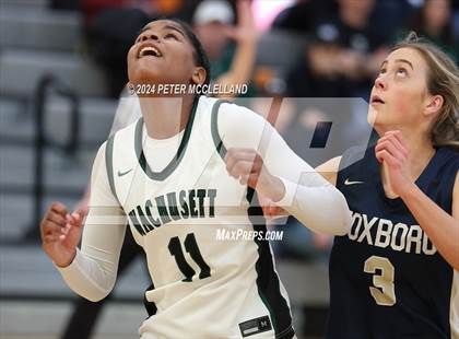 Thumbnail 2 in Wachusett Regional vs Foxborough (IAABO Board 27 Invitational Tournament) photogallery.