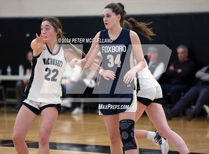Thumbnail 1 in Wachusett Regional vs Foxborough (IAABO Board 27 Invitational Tournament) photogallery.