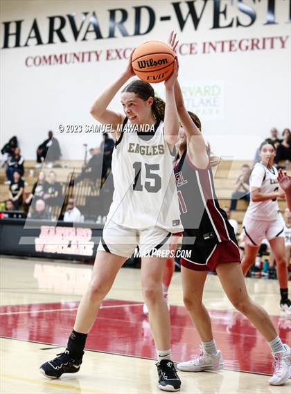 Thumbnail 2 in Oak Park vs Mark Keppel (Harvard-Westlake Tournament) photogallery.