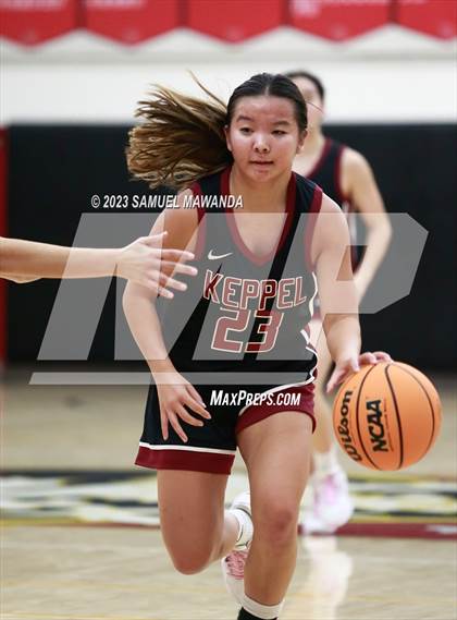 Thumbnail 3 in Oak Park vs Mark Keppel (Harvard-Westlake Tournament) photogallery.