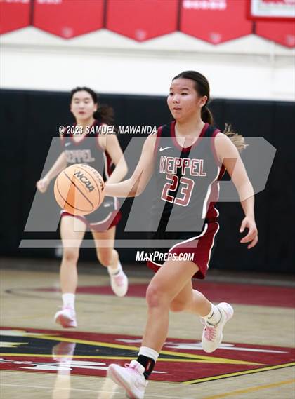 Thumbnail 1 in Oak Park vs Mark Keppel (Harvard-Westlake Tournament) photogallery.