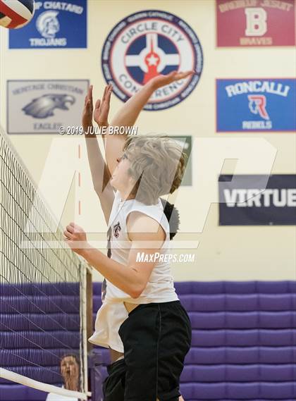 Thumbnail 2 in North Central @ Guerin Catholic photogallery.