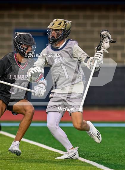 Thumbnail 3 in West Forsyth vs. Lambert (GHSA 7A Final) photogallery.