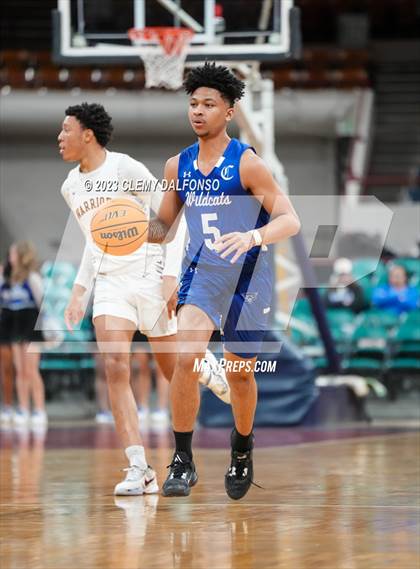 Thumbnail 1 in Eagle Ridge Academy vs Pueblo Central (CHSAA 4A GREAT 8) photogallery.