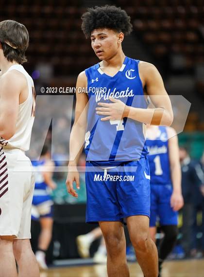 Thumbnail 1 in Eagle Ridge Academy vs Pueblo Central (CHSAA 4A GREAT 8) photogallery.