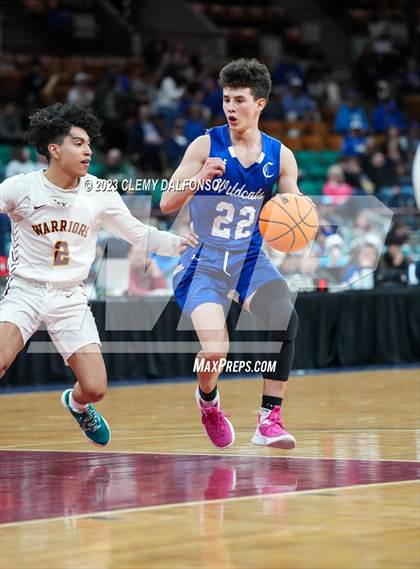 Thumbnail 2 in Eagle Ridge Academy vs Pueblo Central (CHSAA 4A GREAT 8) photogallery.