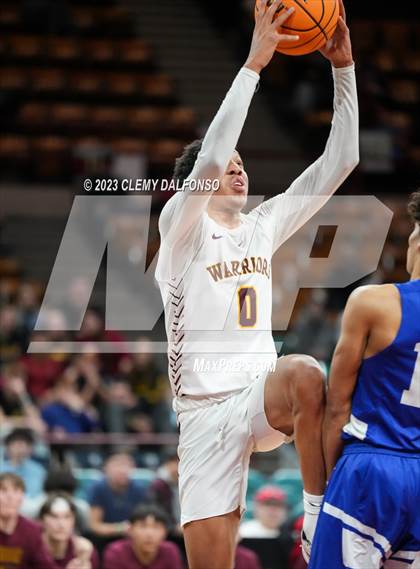 Thumbnail 3 in Eagle Ridge Academy vs Pueblo Central (CHSAA 4A GREAT 8) photogallery.