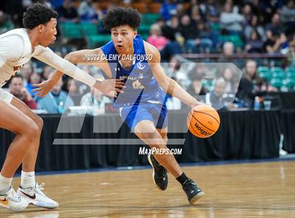 Thumbnail 1 in Eagle Ridge Academy vs Pueblo Central (CHSAA 4A GREAT 8) photogallery.