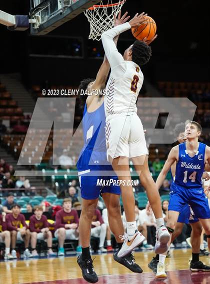 Thumbnail 3 in Eagle Ridge Academy vs Pueblo Central (CHSAA 4A GREAT 8) photogallery.