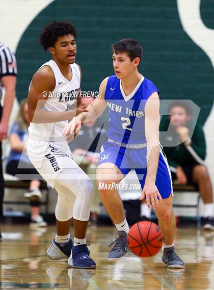 Thumbnail 3 in La Joya Community vs. New Trier (Holiday Invitational Tournament) photogallery.