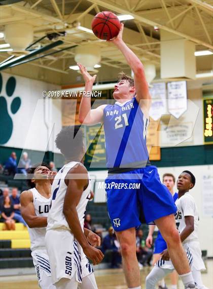 Thumbnail 3 in La Joya Community vs. New Trier (Holiday Invitational Tournament) photogallery.