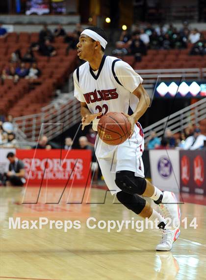 Thumbnail 1 in Villa Park vs. King (CIF SS 1A Final) photogallery.