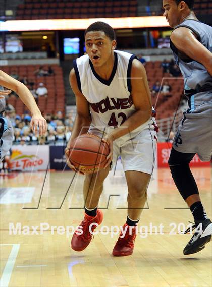 Thumbnail 2 in Villa Park vs. King (CIF SS 1A Final) photogallery.