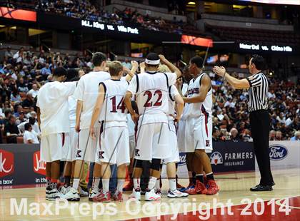 Thumbnail 3 in Villa Park vs. King (CIF SS 1A Final) photogallery.