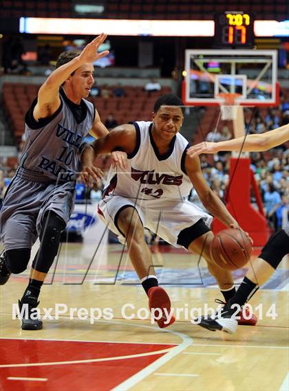 Thumbnail 3 in Villa Park vs. King (CIF SS 1A Final) photogallery.
