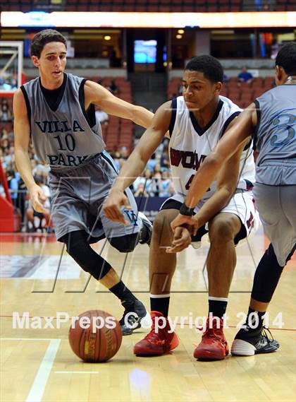 Thumbnail 1 in Villa Park vs. King (CIF SS 1A Final) photogallery.