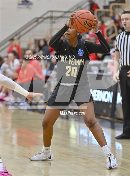 Thumbnail 1 in Mt. Vernon vs. Richmond (IHSAA 4A Section 9 Semifinal)  photogallery.