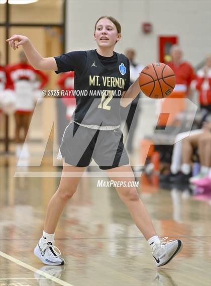 Thumbnail 3 in Mt. Vernon vs. Richmond (IHSAA 4A Section 9 Semifinal)  photogallery.