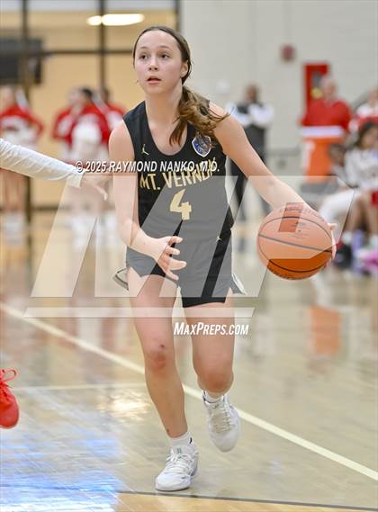 Thumbnail 1 in Mt. Vernon vs. Richmond (IHSAA 4A Section 9 Semifinal)  photogallery.
