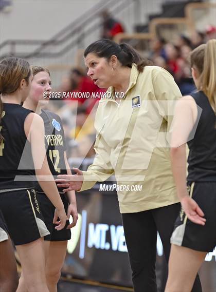Thumbnail 2 in Mt. Vernon vs. Richmond (IHSAA 4A Section 9 Semifinal)  photogallery.