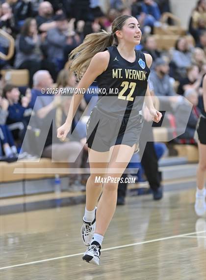 Thumbnail 1 in Mt. Vernon vs. Richmond (IHSAA 4A Section 9 Semifinal)  photogallery.