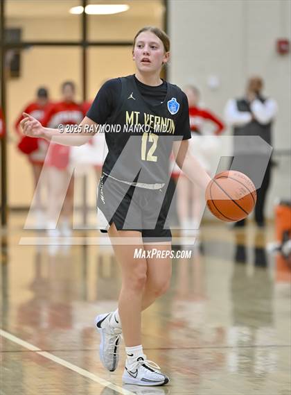 Thumbnail 1 in Mt. Vernon vs. Richmond (IHSAA 4A Section 9 Semifinal)  photogallery.